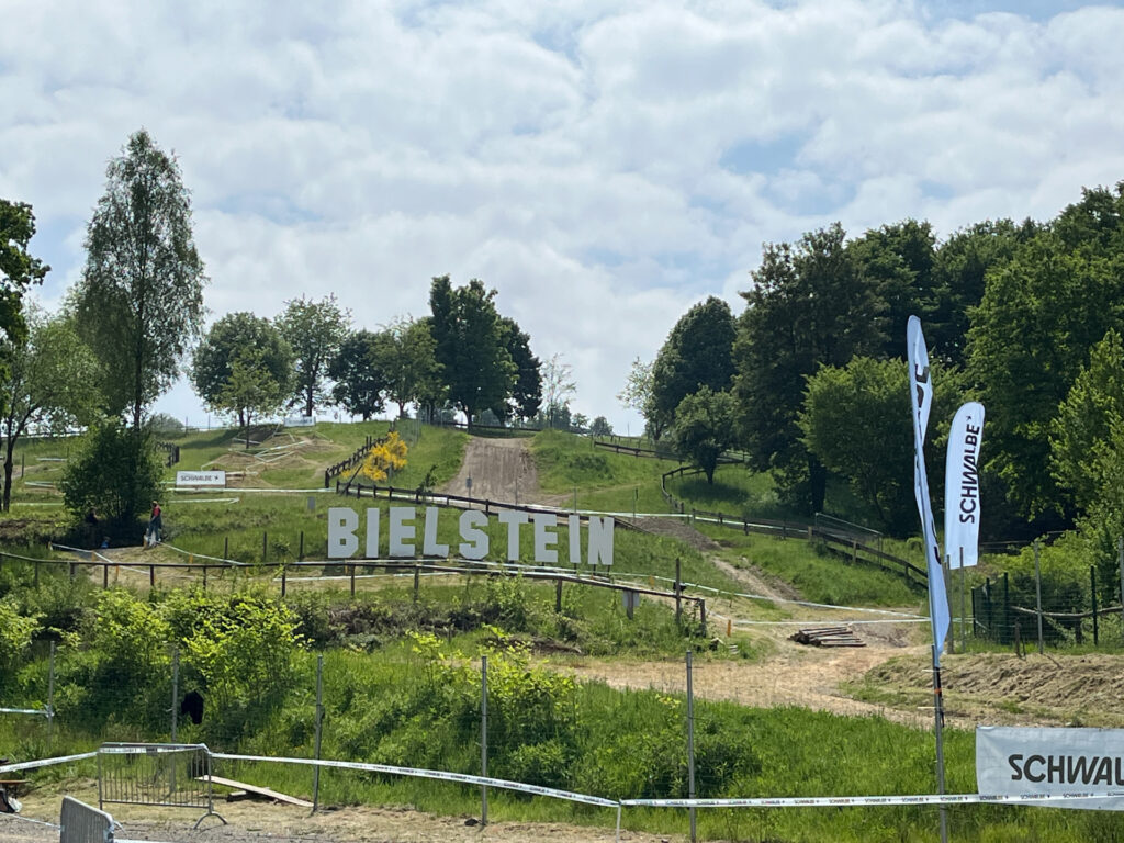 Das Renngelände in Bielstein.